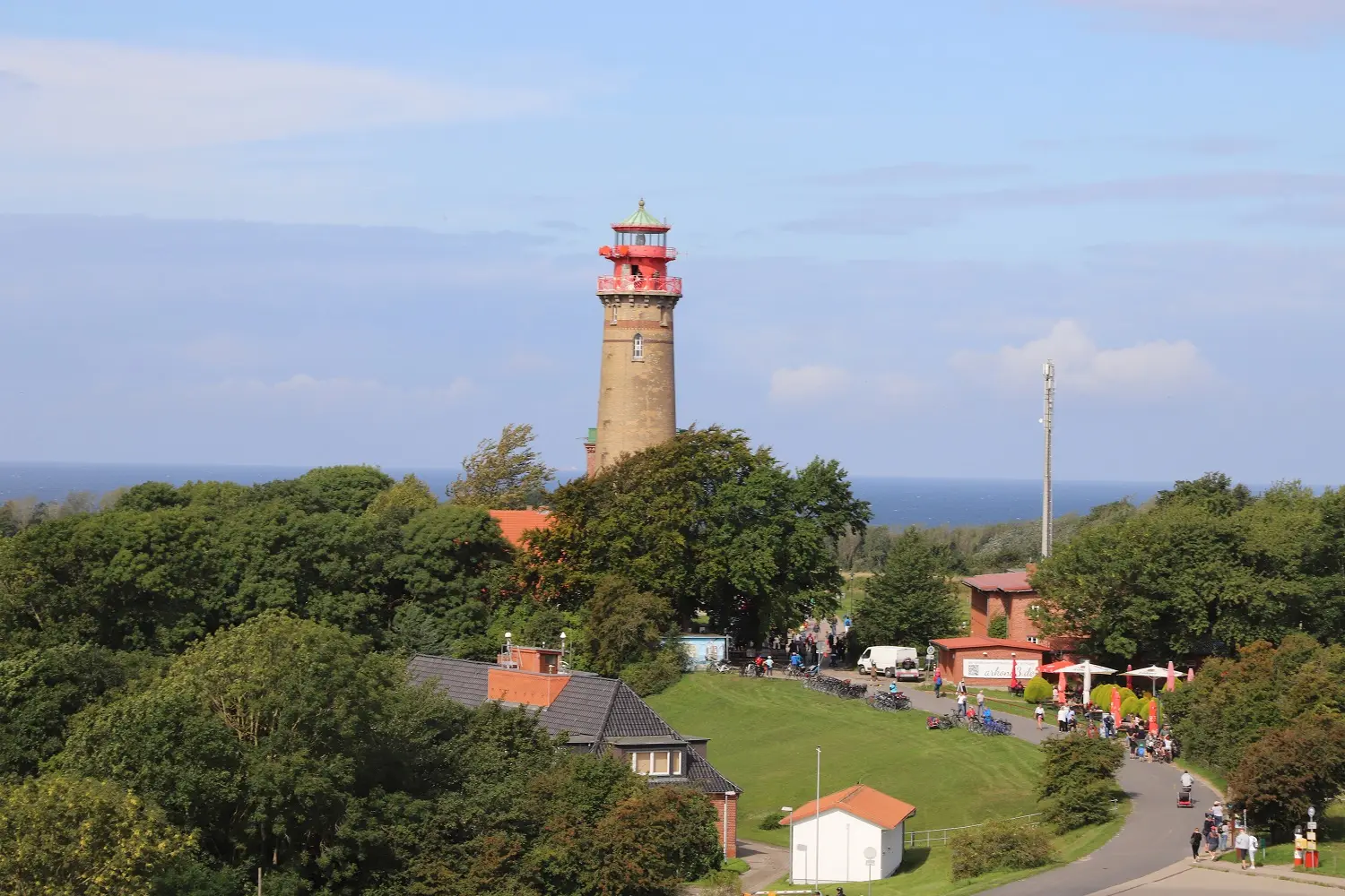 Leuchtturm Kap Arkona von oben